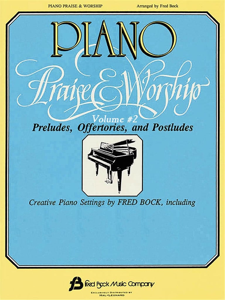 Praise & Worship Piano #2 Piano Collection